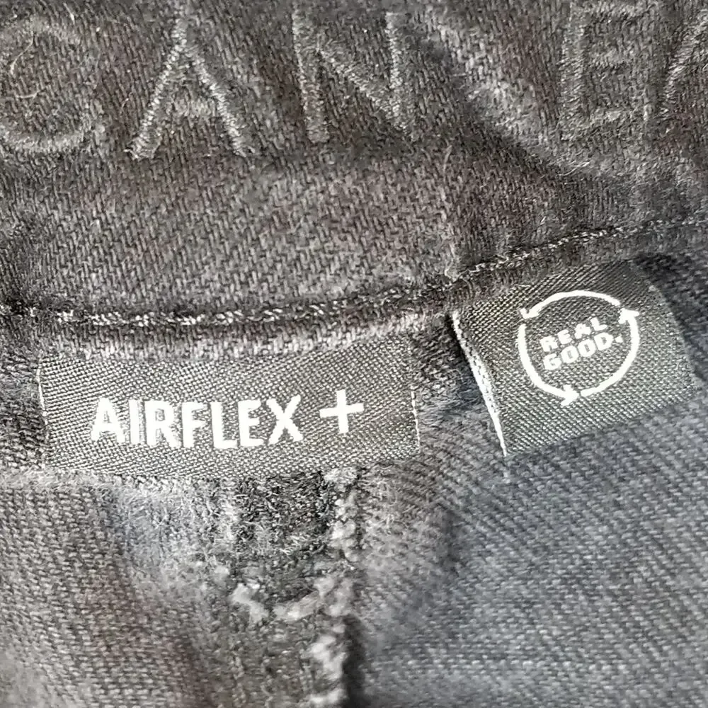 American Eagle jeans mens 31x30 straight fit Airflex+ black‎ stretch denim pants
